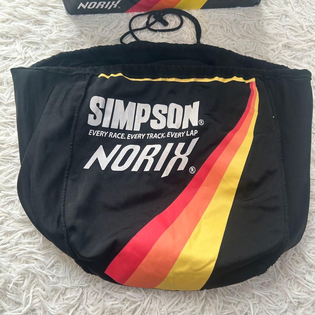 SIMPSON シンプソン ヘルメット 57cm ブラック M30 バイク用品