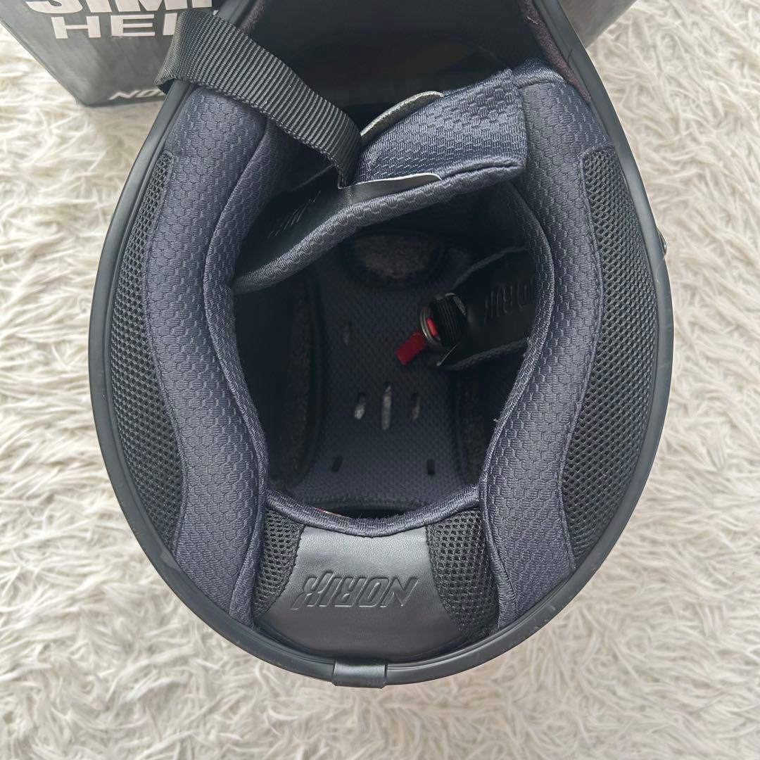 SIMPSON シンプソン ヘルメット 57cm ブラック M30 バイク用品