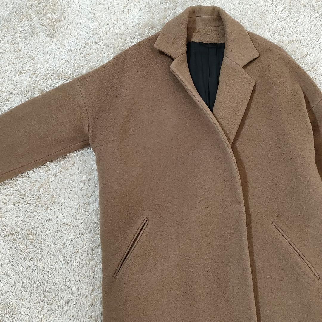 アパルトモン 32PARADIS サイドジップ オーバーサイズ チェスターコート