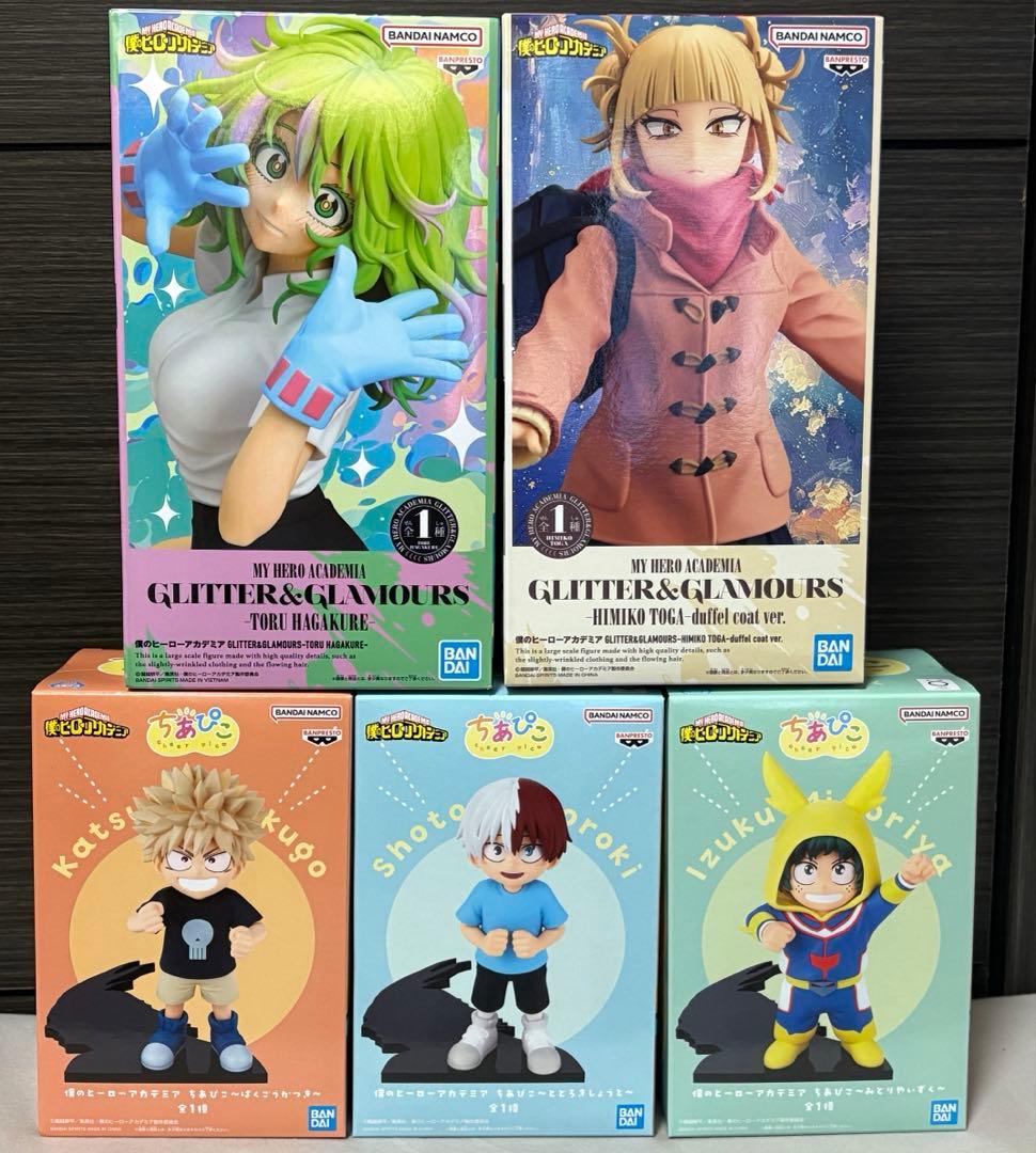 ヒロアカ 僕のヒーローアカデミア フィギュア　5種セット
