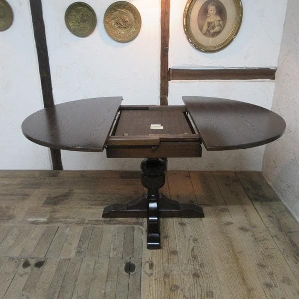 イギリス製 アンティーク 家具 JAYCEE社 ダイニングテーブル 6121e