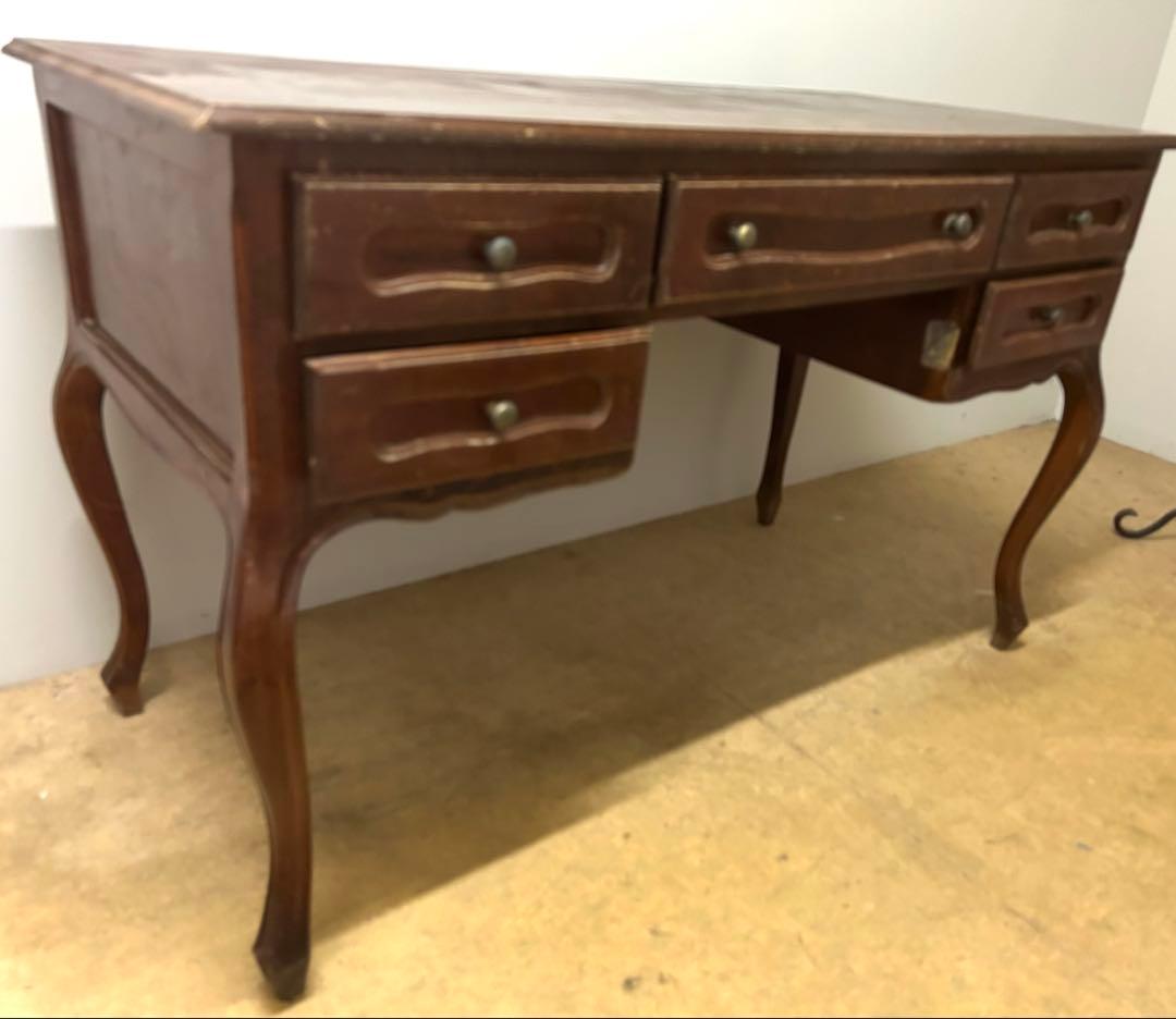 l*h様 イタリア製　クラシック アンティーク デスク　机　イタリア家具　ビンテ