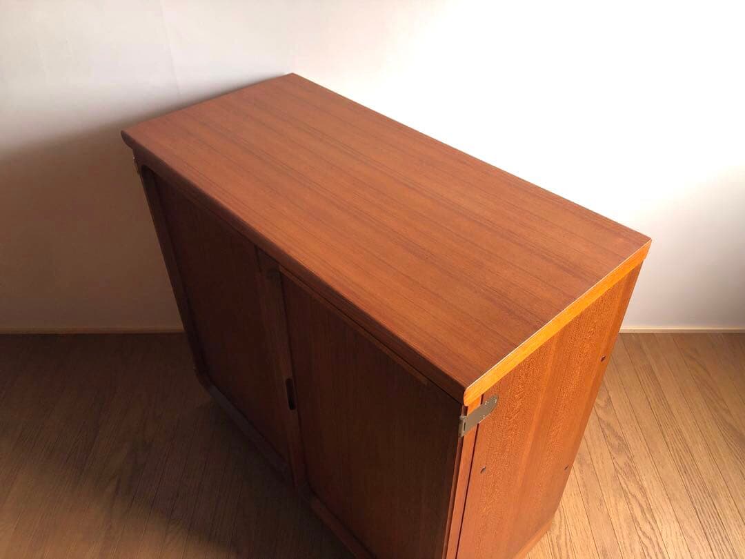 日田工芸 チーク材 サイドボード リビング サイド チェスト収納 北欧インテリア