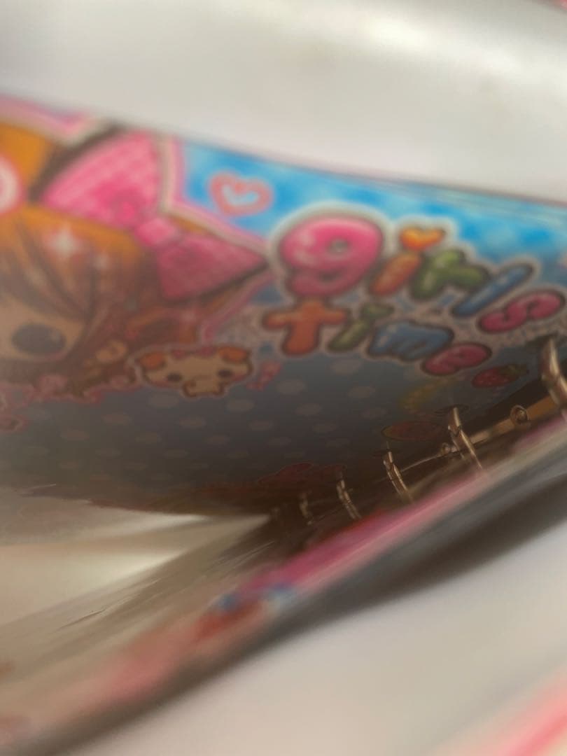 【希少】シール帳 リングバインダー式 当時物 平成女児