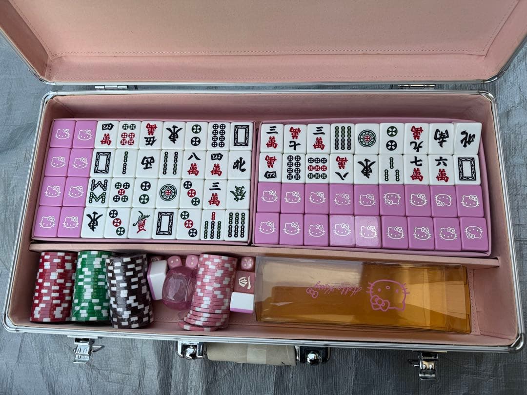 1207）ハローキティ 麻雀セット