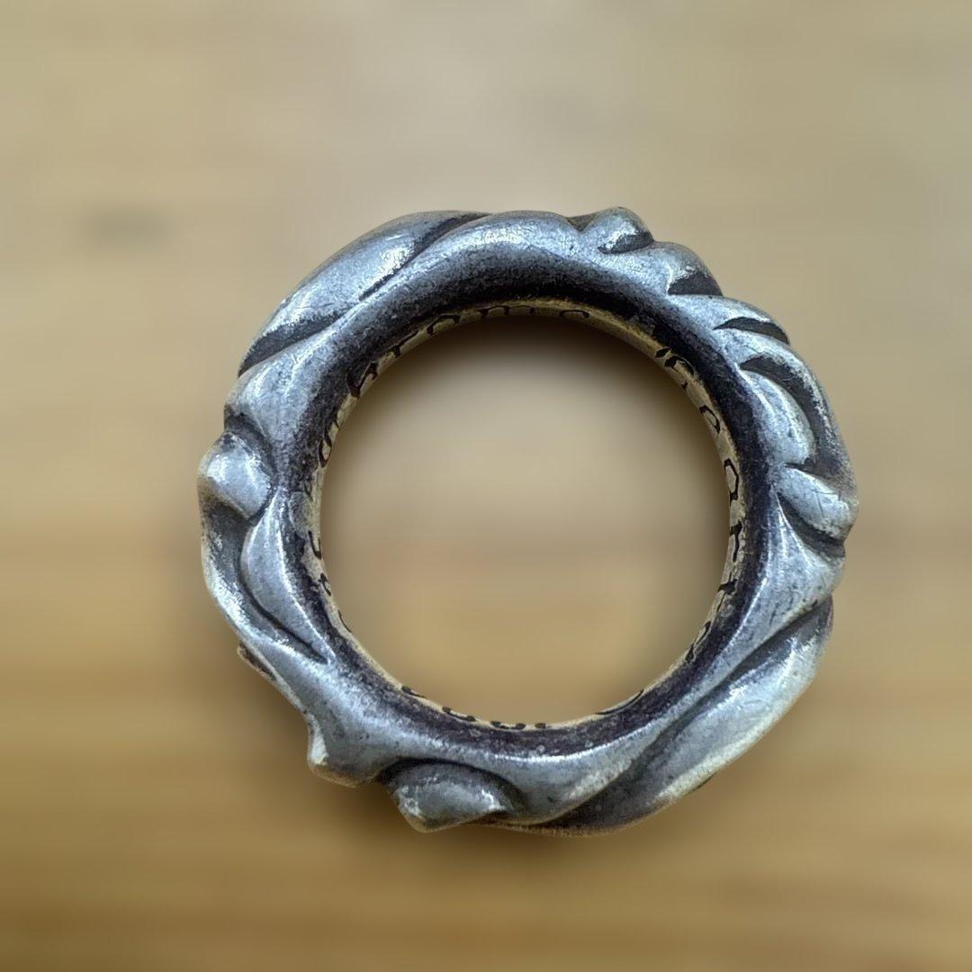 CHROME HEARTS スクロールバンドリング 925 シルバー 青山店