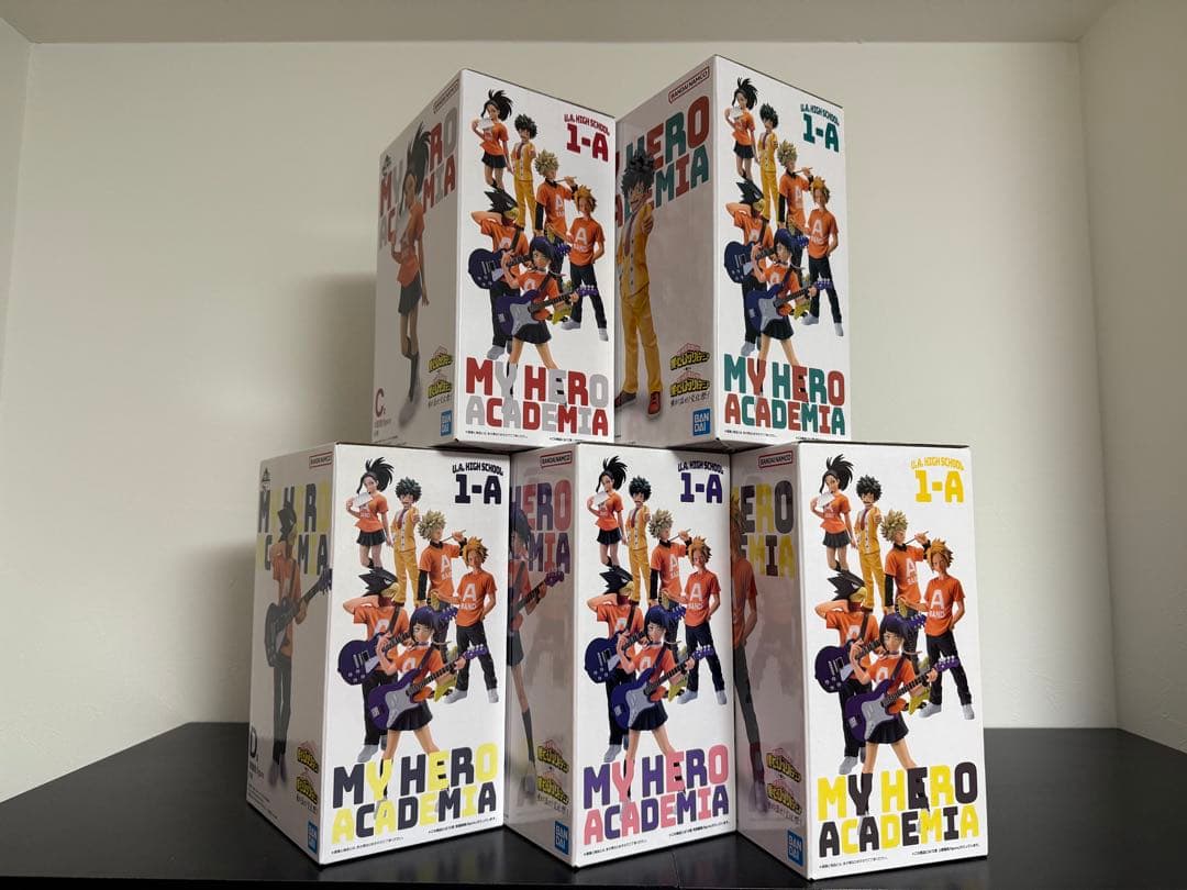 僕のヒーローアカデミア 垂れ流せ！文化祭 フィギュア 5体セット まとめ売り