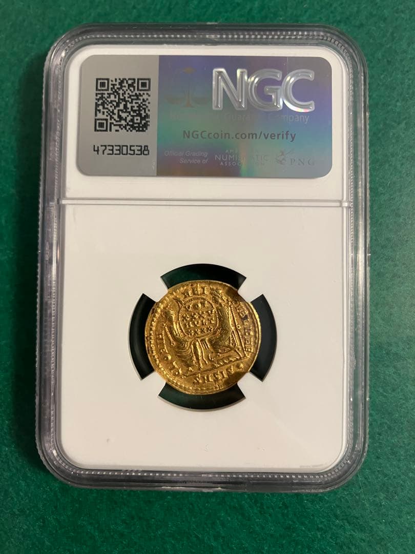 ソリドゥス金貨　ローマ帝国 コンスタンティウス II AV Solidus