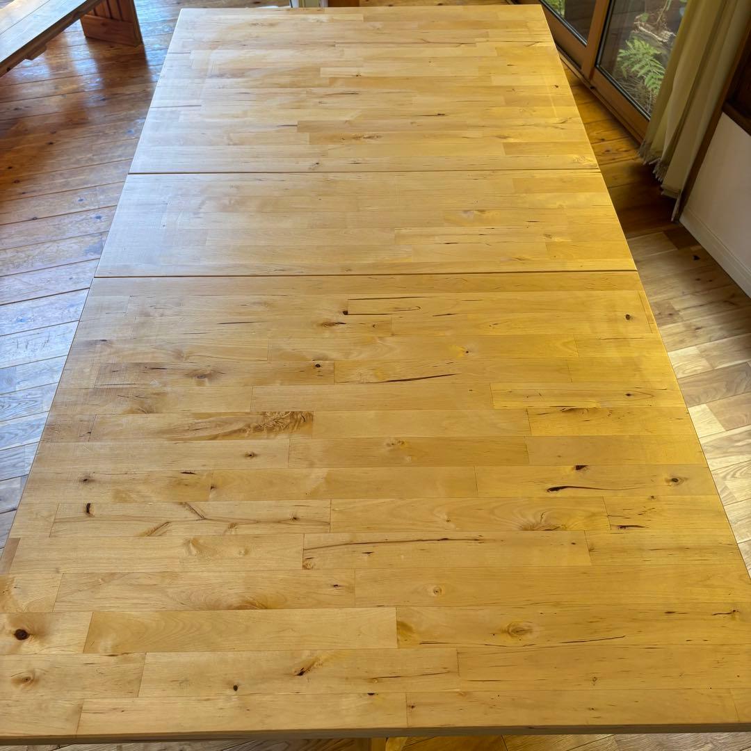 IKEA ノールデンゲートレッグテーブル【カラー、バーチ】