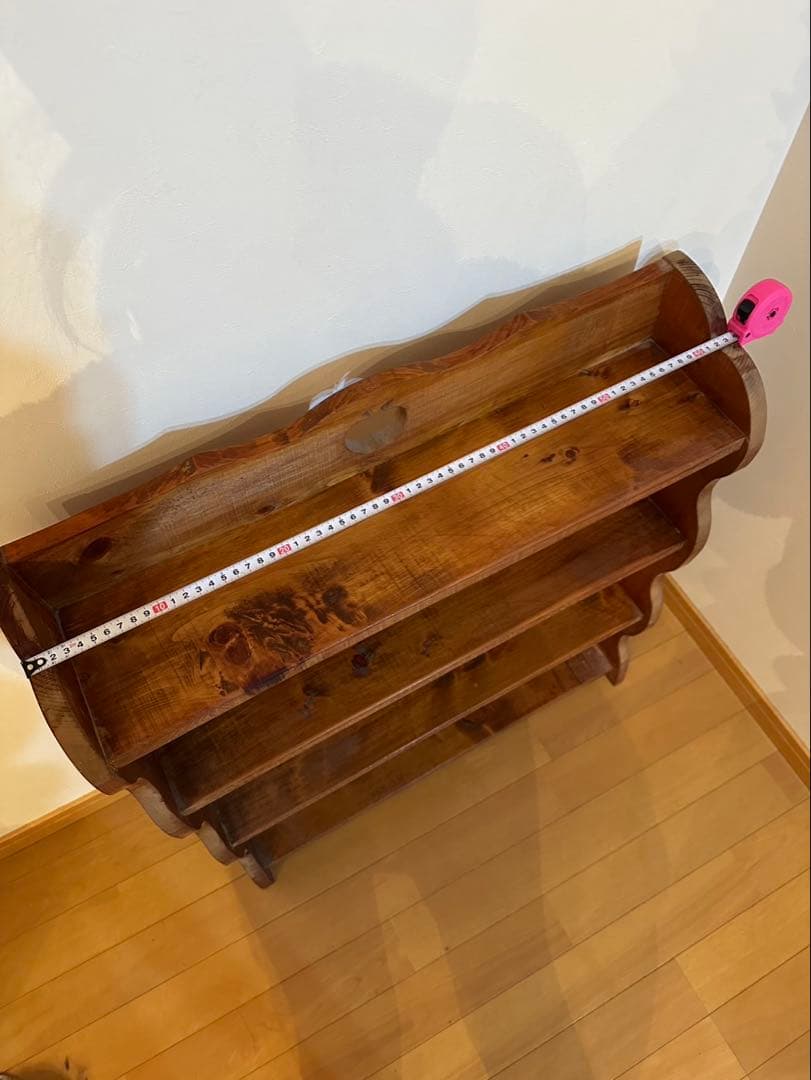 カントリー4段シェルフ♡アップルモチーフ