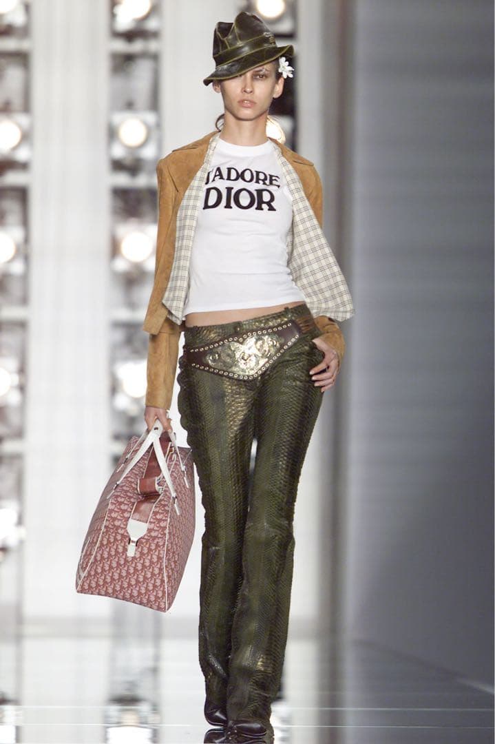 2004SS Christian Dior ガリアーノ期 タンクトップ