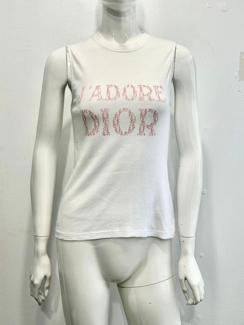 2004SS Christian Dior ガリアーノ期 タンクトップ