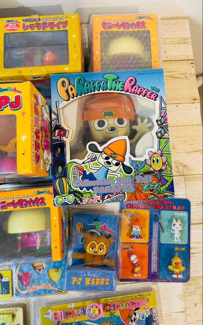 パラッパラッパー ぬいぐるみ・フィギュアセット25点