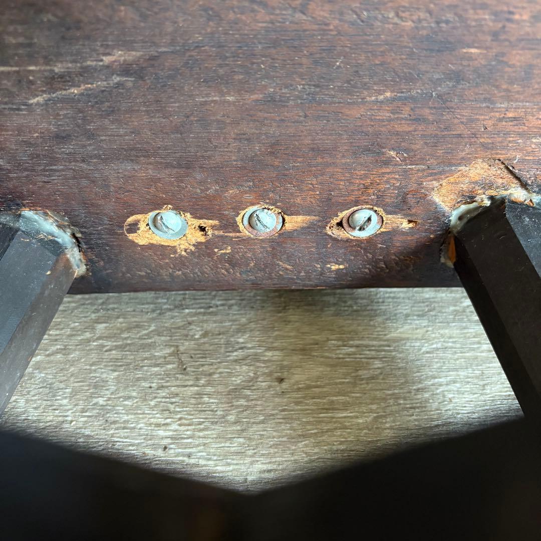 ヴィンテージ　レトロ　ミニチェア　スツール　花台