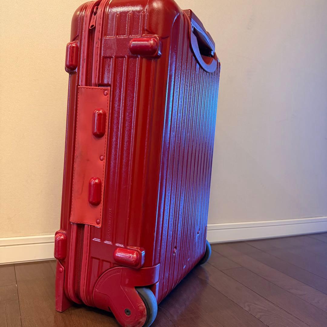 RIMOWA レッドキャリーケース 機内持ち込み　サルサ　salsa