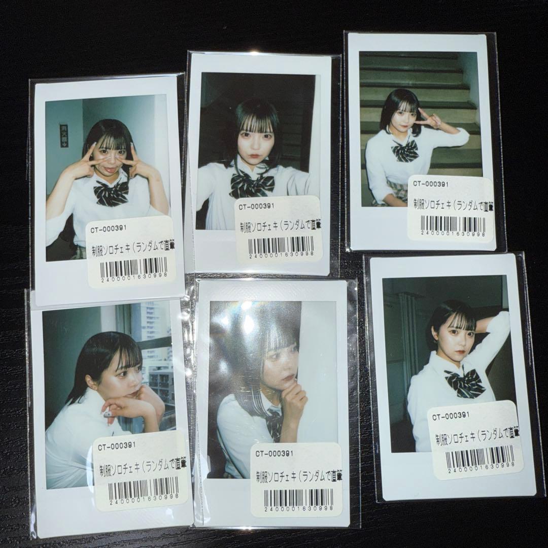 CANDY TUEN 福山梨乃 制服チェキ、福岡遠征チェキ