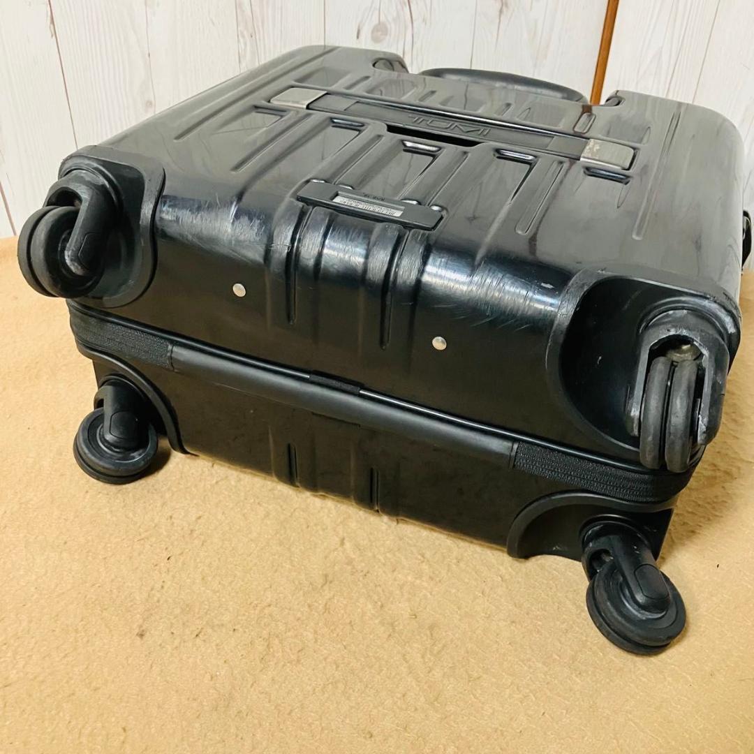 【希少】TUMI スーツケース 228004D V3 ブラック4輪 機内持込可能