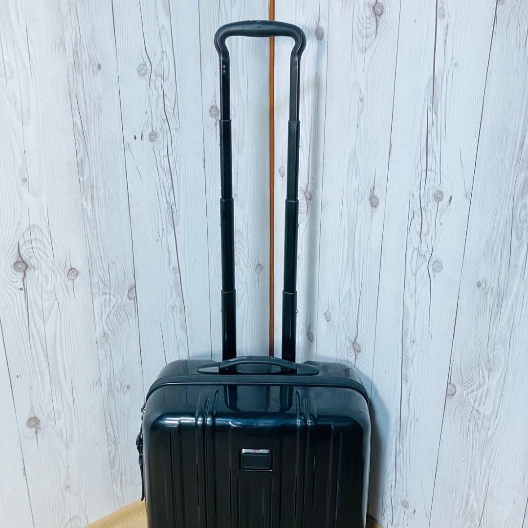 【希少】TUMI スーツケース 228004D V3 ブラック4輪 機内持込可能