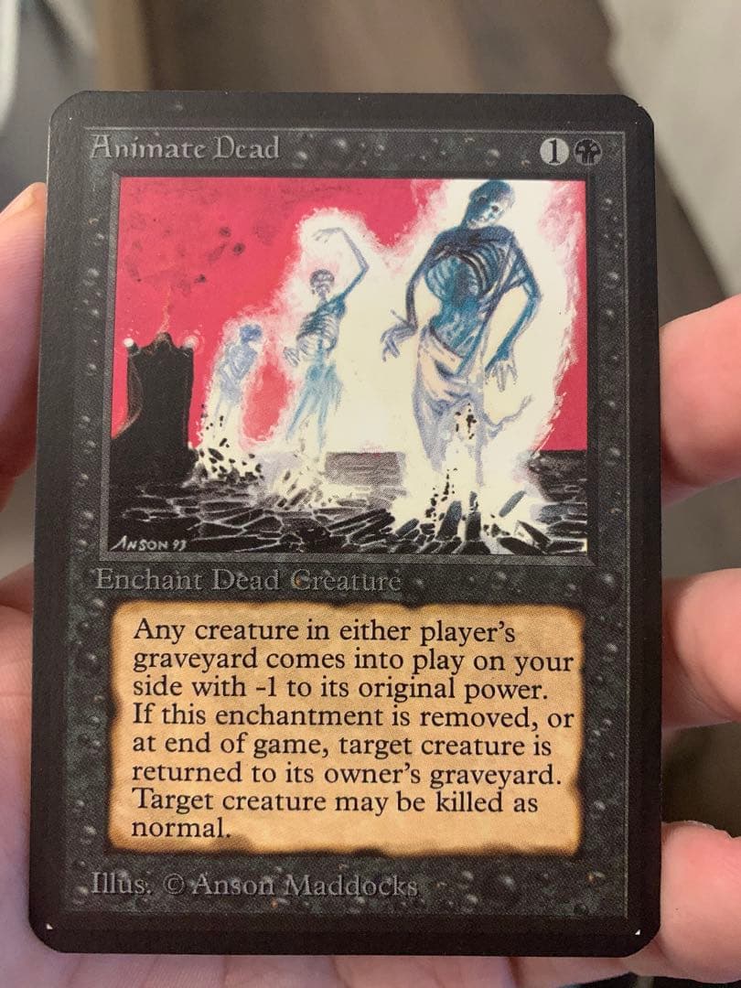 MTG マジック 動く死体 英語　アルファー Alpha 初版