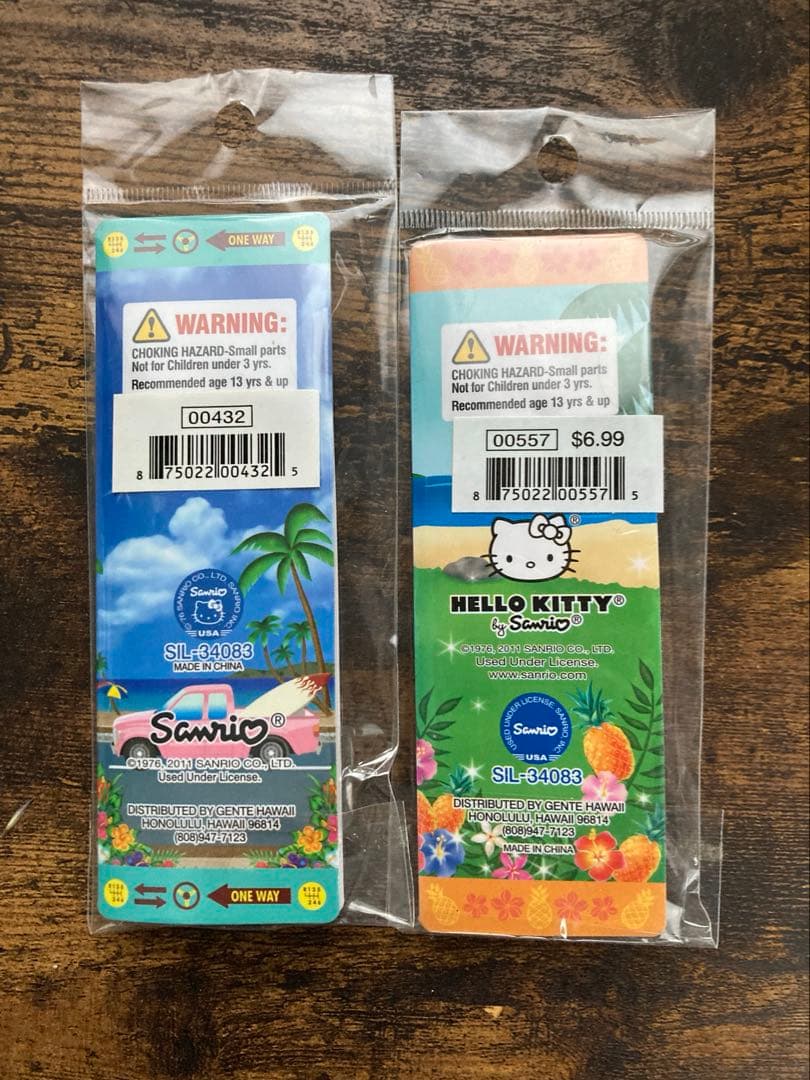 ハローキティ ストラップセット グアムとハワイ