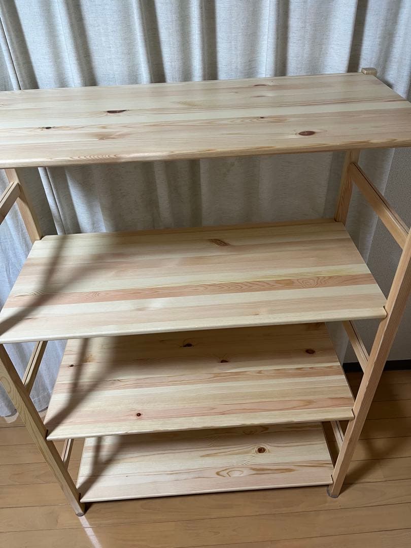 無印良品　パイン材ユニットシェルフ　86cm幅