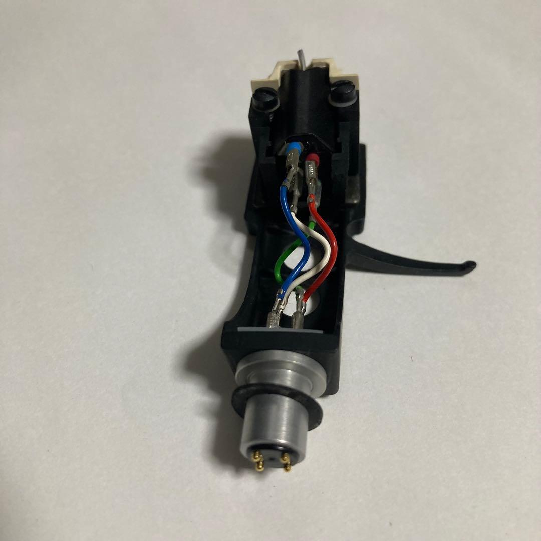 音出し確認済　Technics ヘッドシェル　カートリッジM447X SHURE
