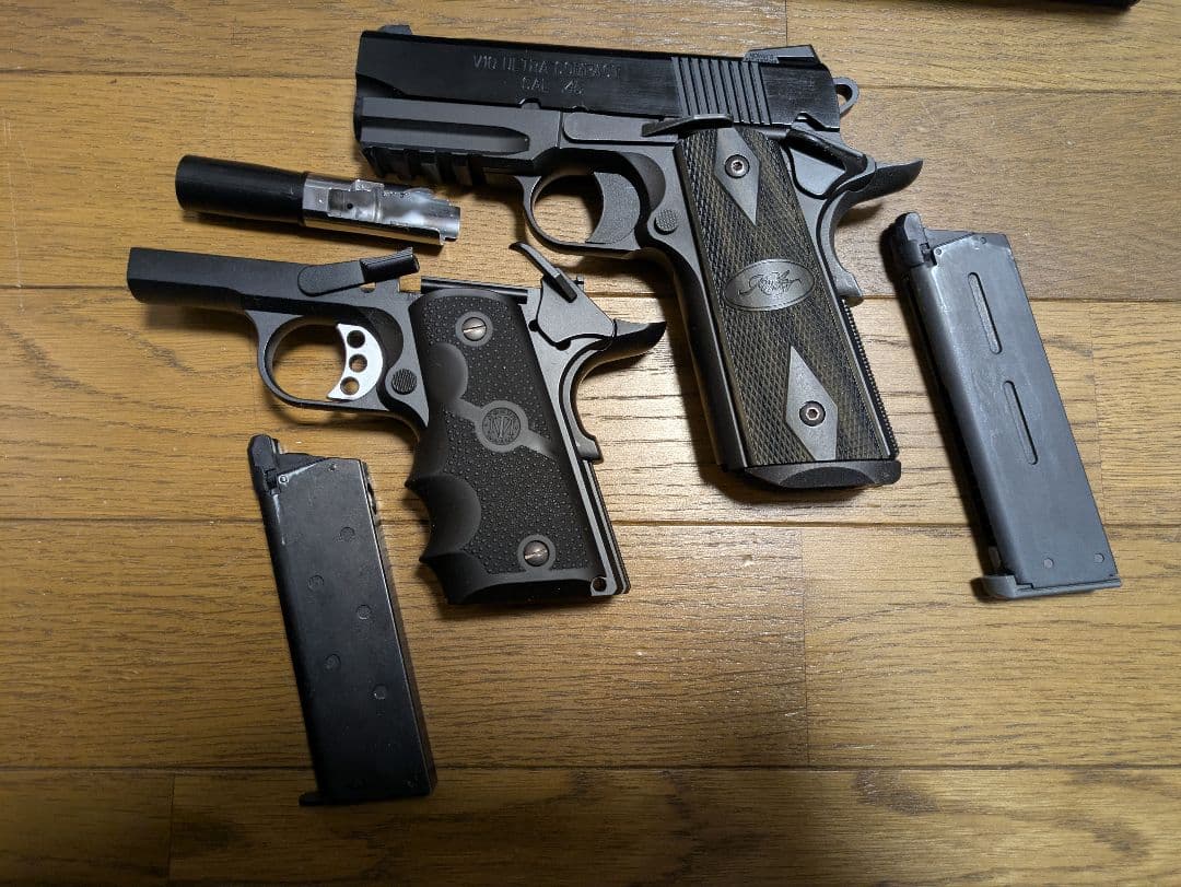 東京マルイ　V10ウルトラコンパクト　ブラック　カスタム