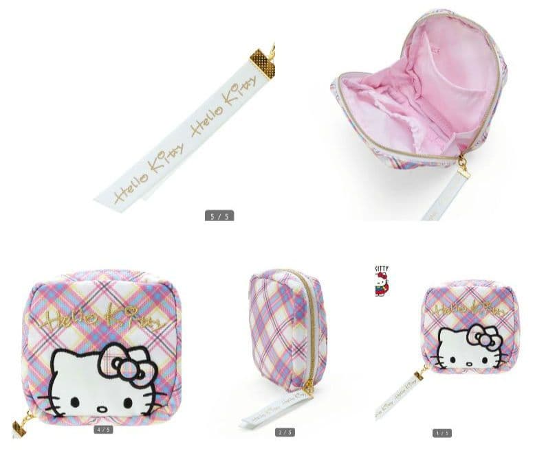 ハローキティ　ドレスタータンチェックシリーズ　9点セット