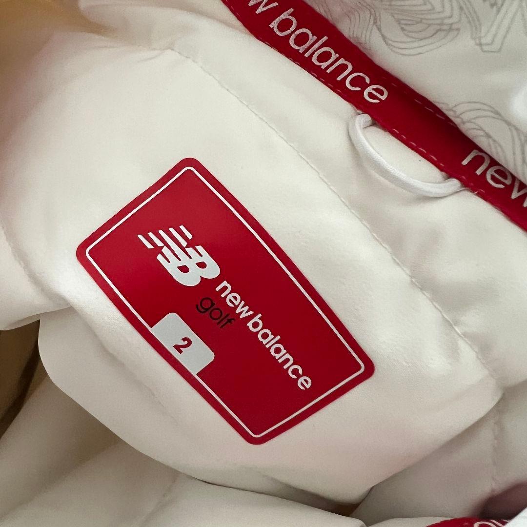 NEW BALANCE GOLF ニューバランスゴルフ　ダウンジャケット　総柄