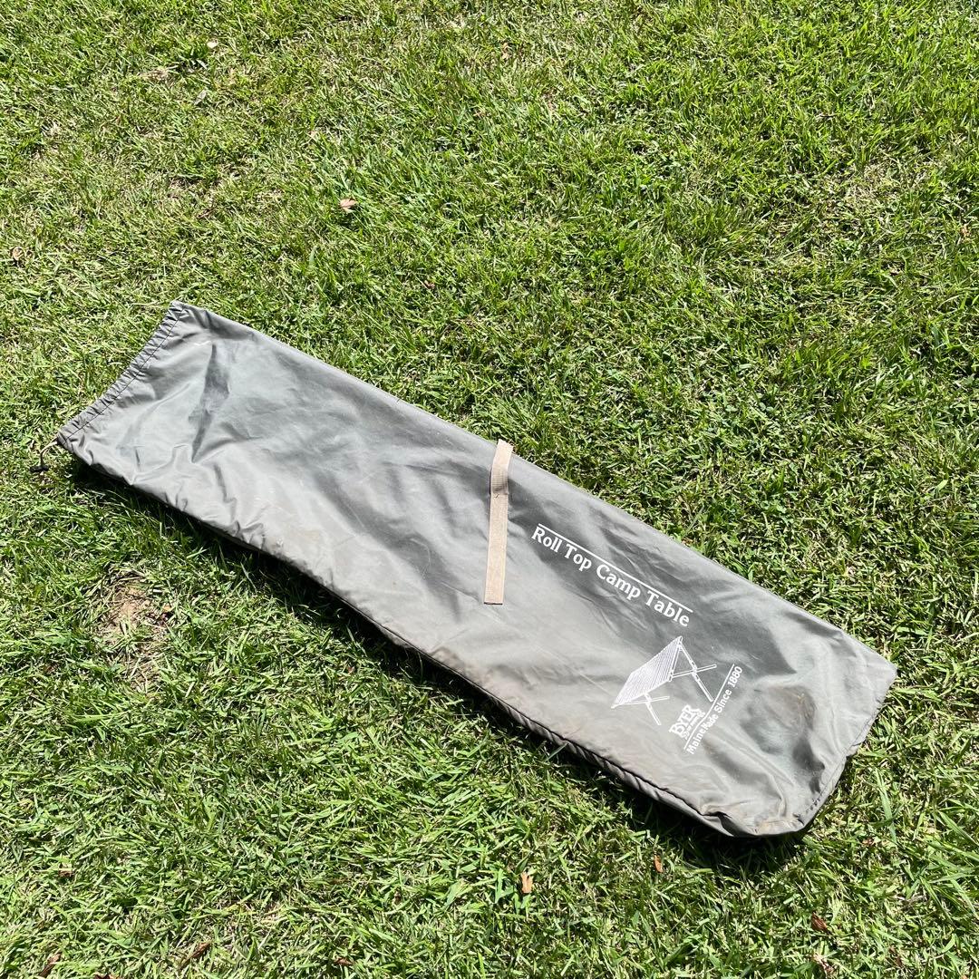 美品 BYER ロールトップテーブル ラウンドタイプ