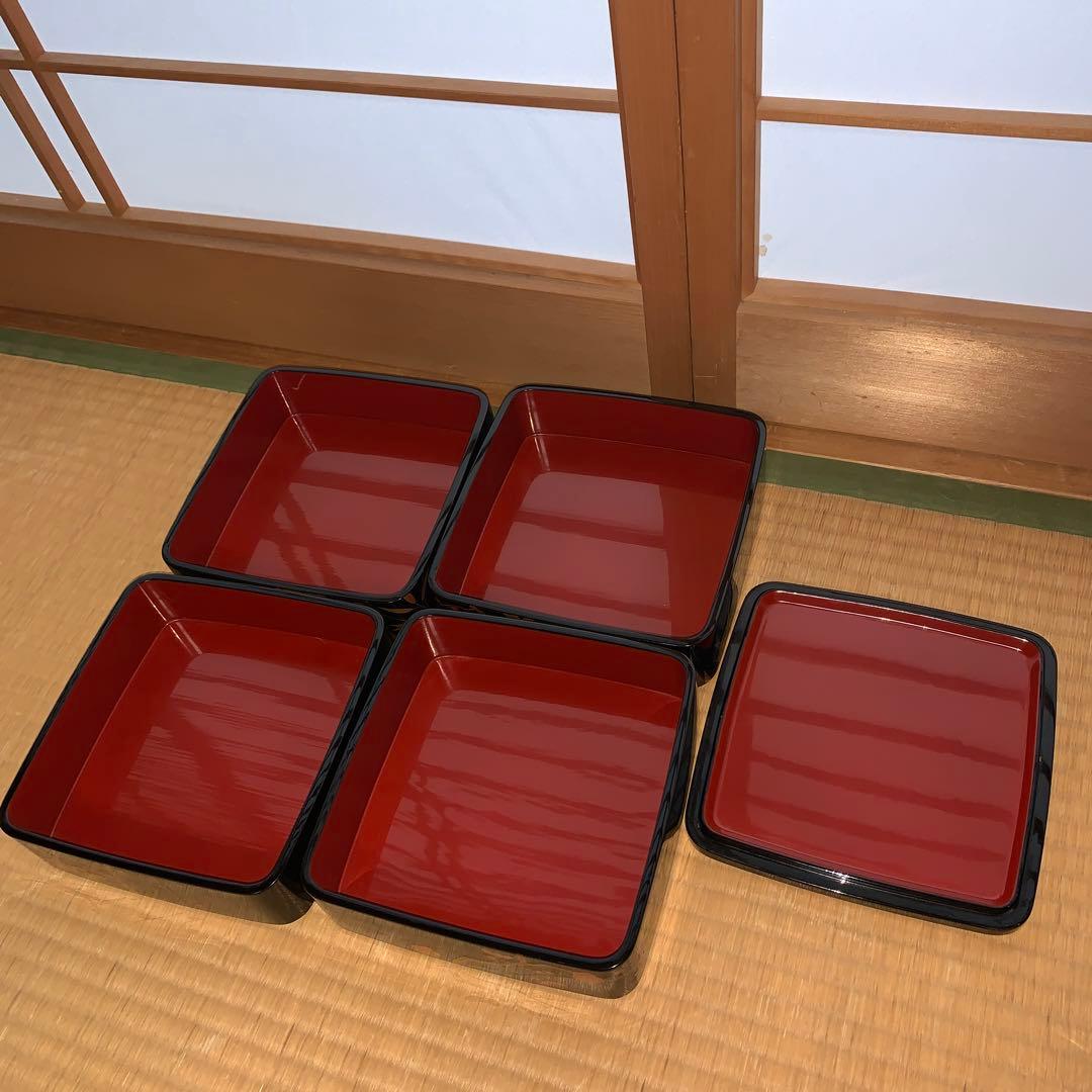 輪島塗　松竹梅蒔絵　屠蘇器