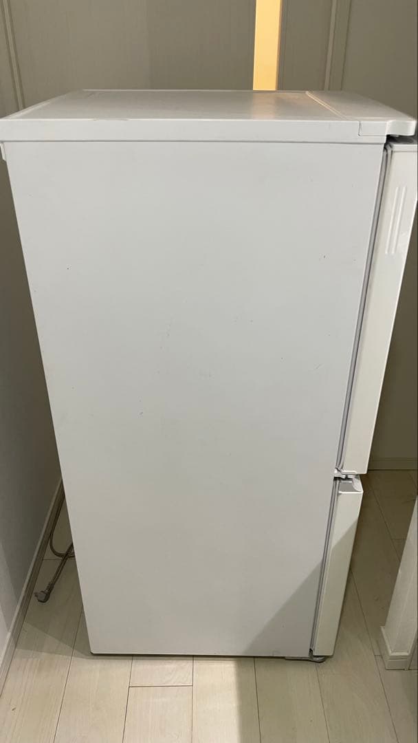 ※サーモン※【2021年製】SHARP ホワイト 2ドア冷蔵庫