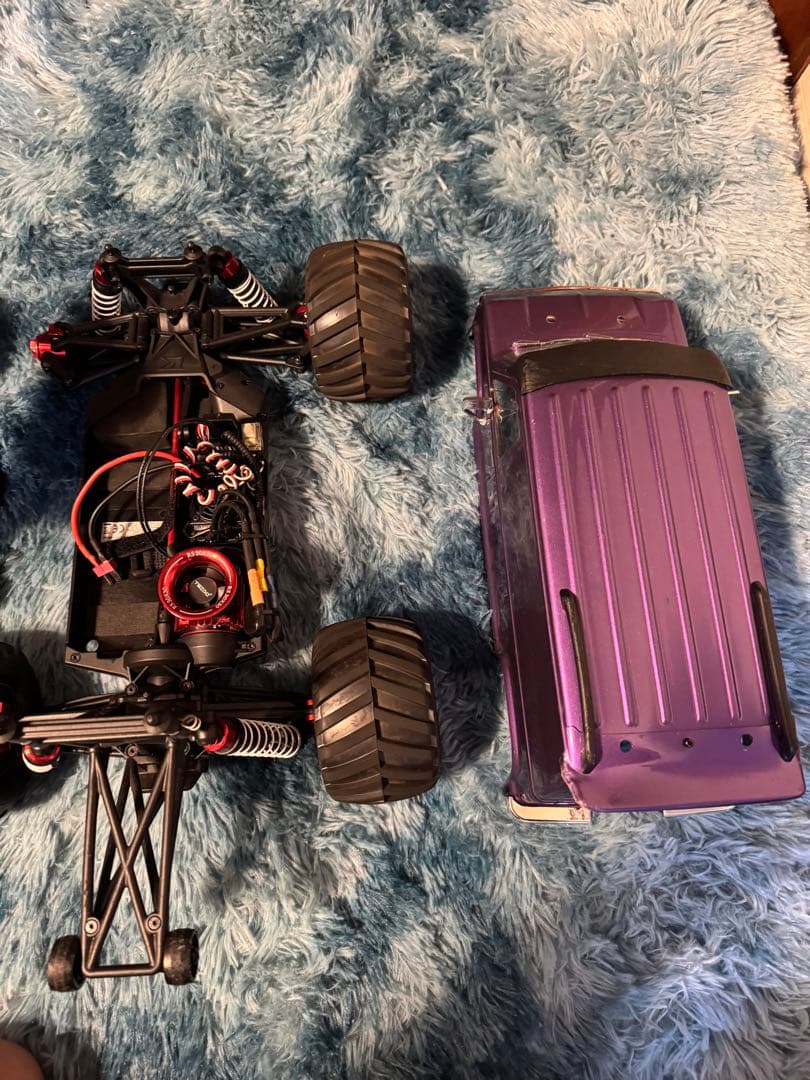 京商マッドバンVEブラシレスモーター プロポ付き