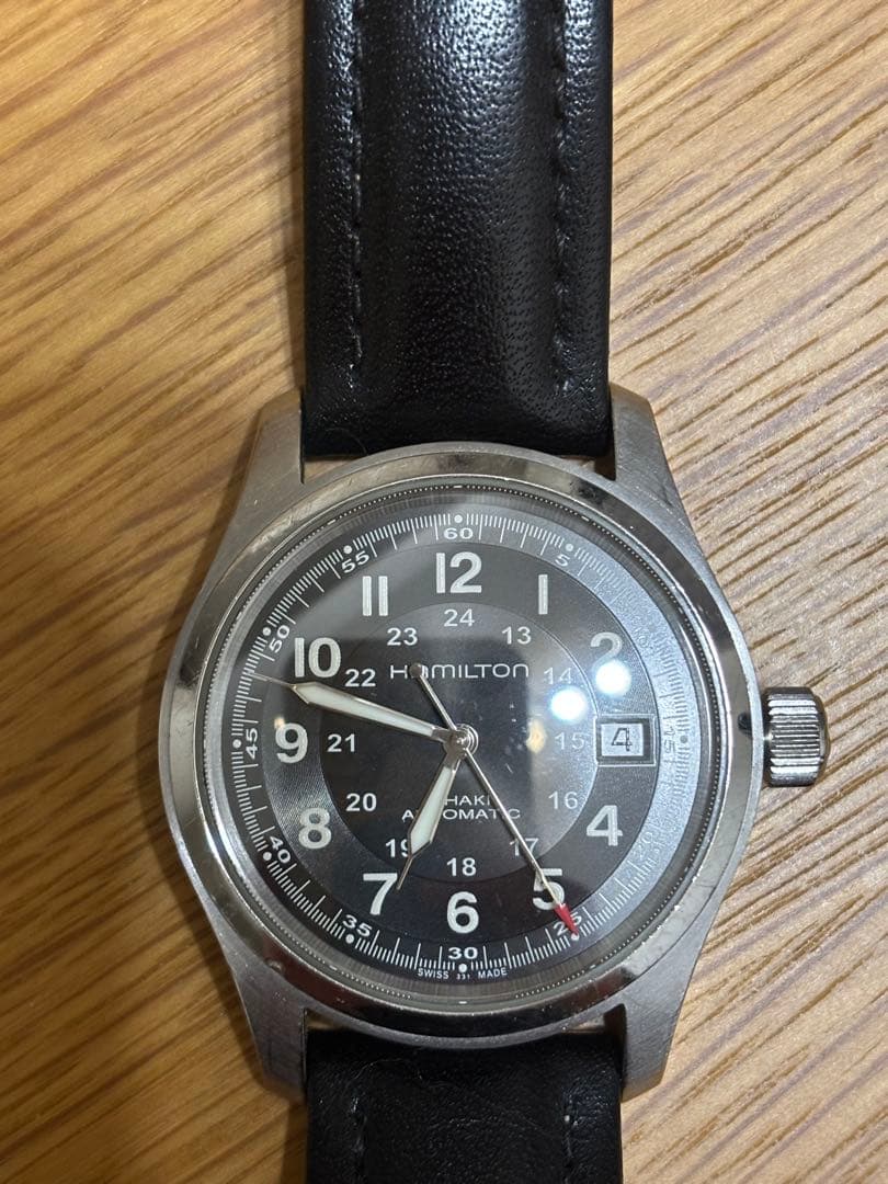 HAMILTON カーキ フィールド 自動巻き腕時計