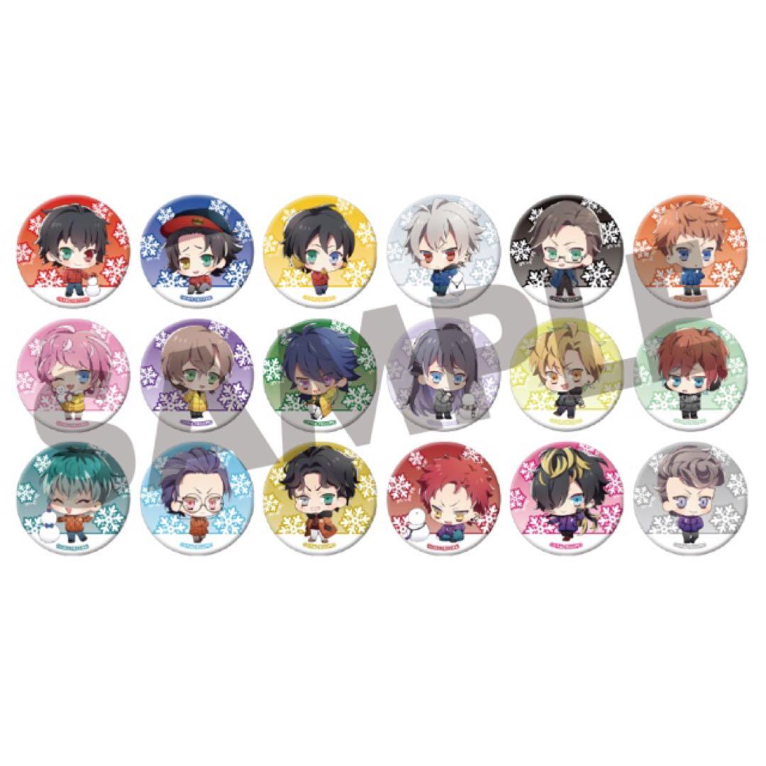 新品★ヒプマイ【白膠木簓】さっぽろ雪まつり★ランダム★缶バッジ★2点セット