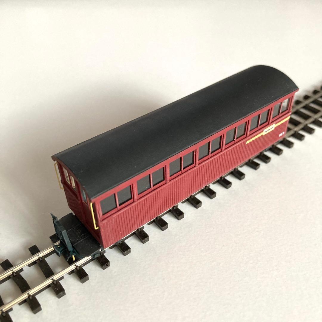 モデルワーゲンHOナロー1/87 9mm 木曽の連絡員室付大型B型客車No.3