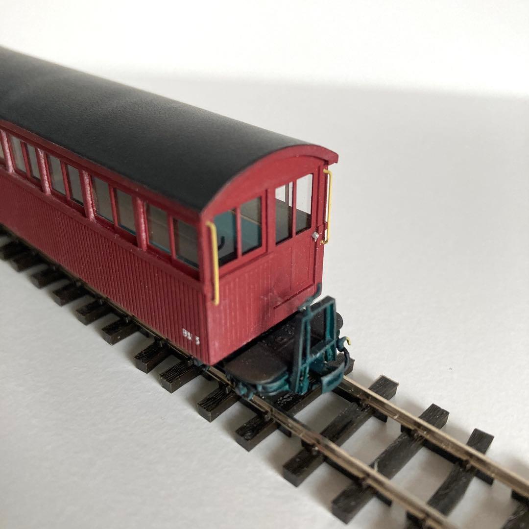 モデルワーゲンHOナロー1/87 9mm 木曽の連絡員室付大型B型客車No.3