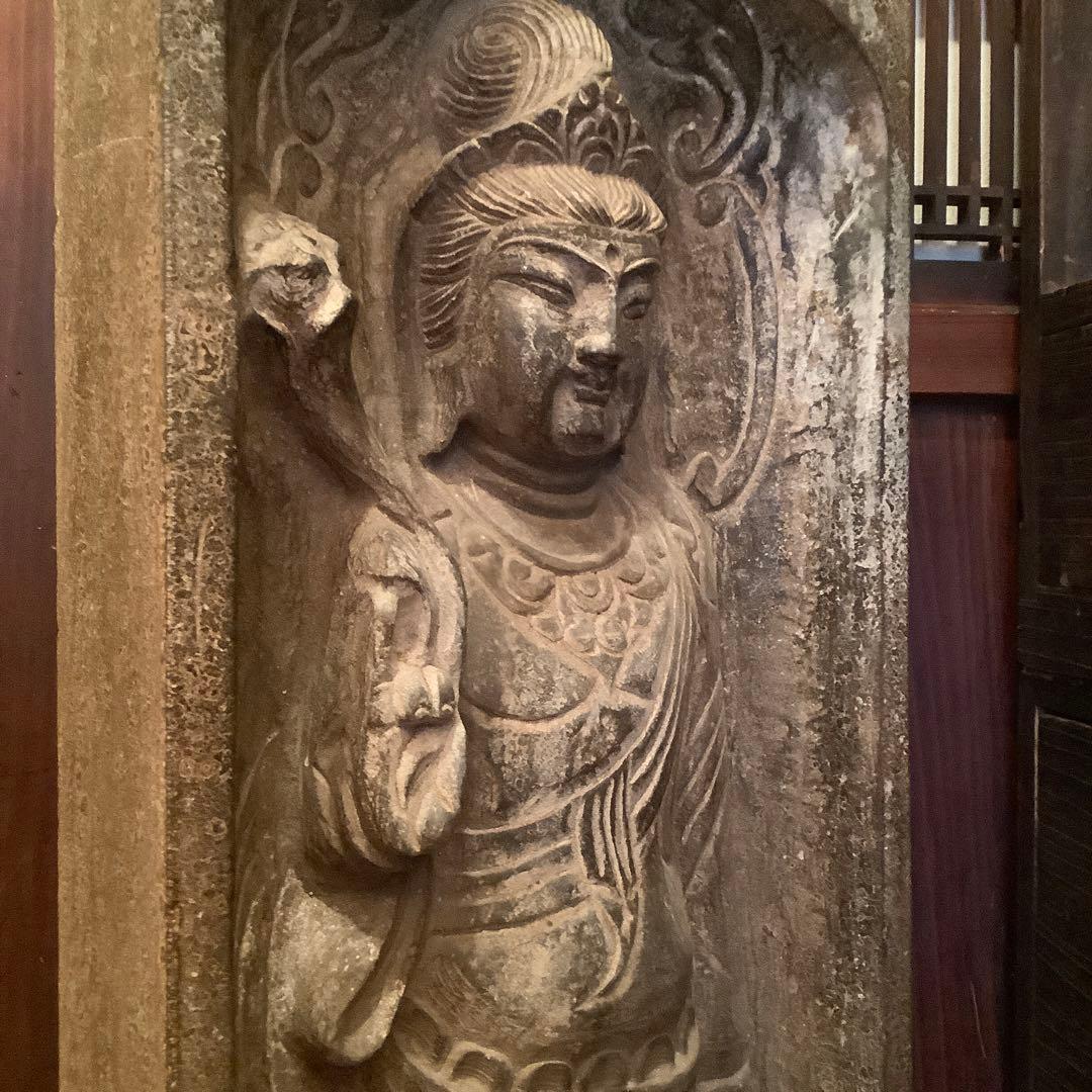 ガ(賀)様売約keep…中国初唐・末期「名品・石仏龕」南北朝時代・大乗仏教寺院