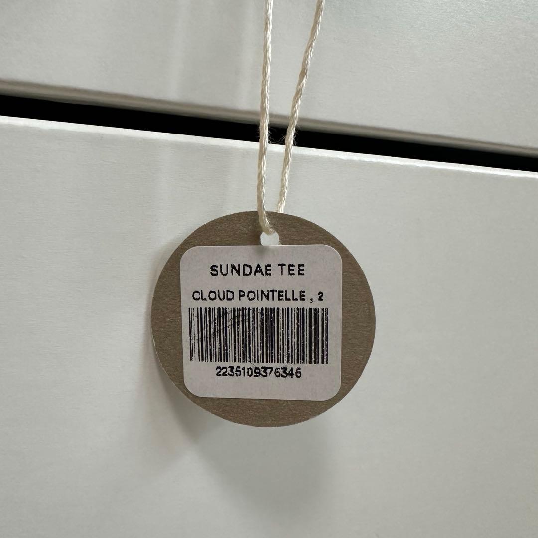 トップス soor ploom Sundae Tee Cloud Pointelle 2y