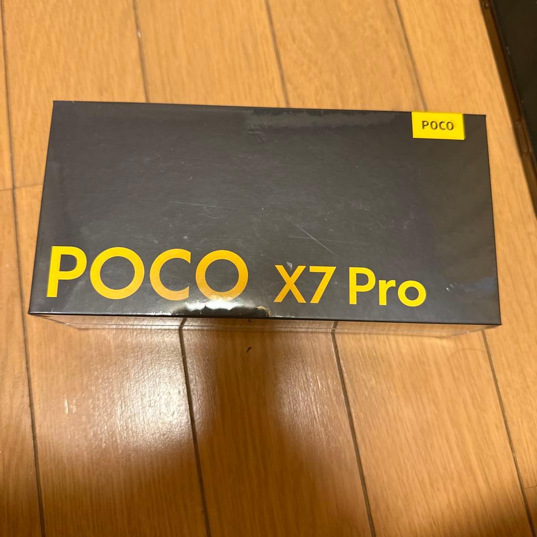 携帯電話本体 POCO X7 Pro Yellow 8GB/256GB