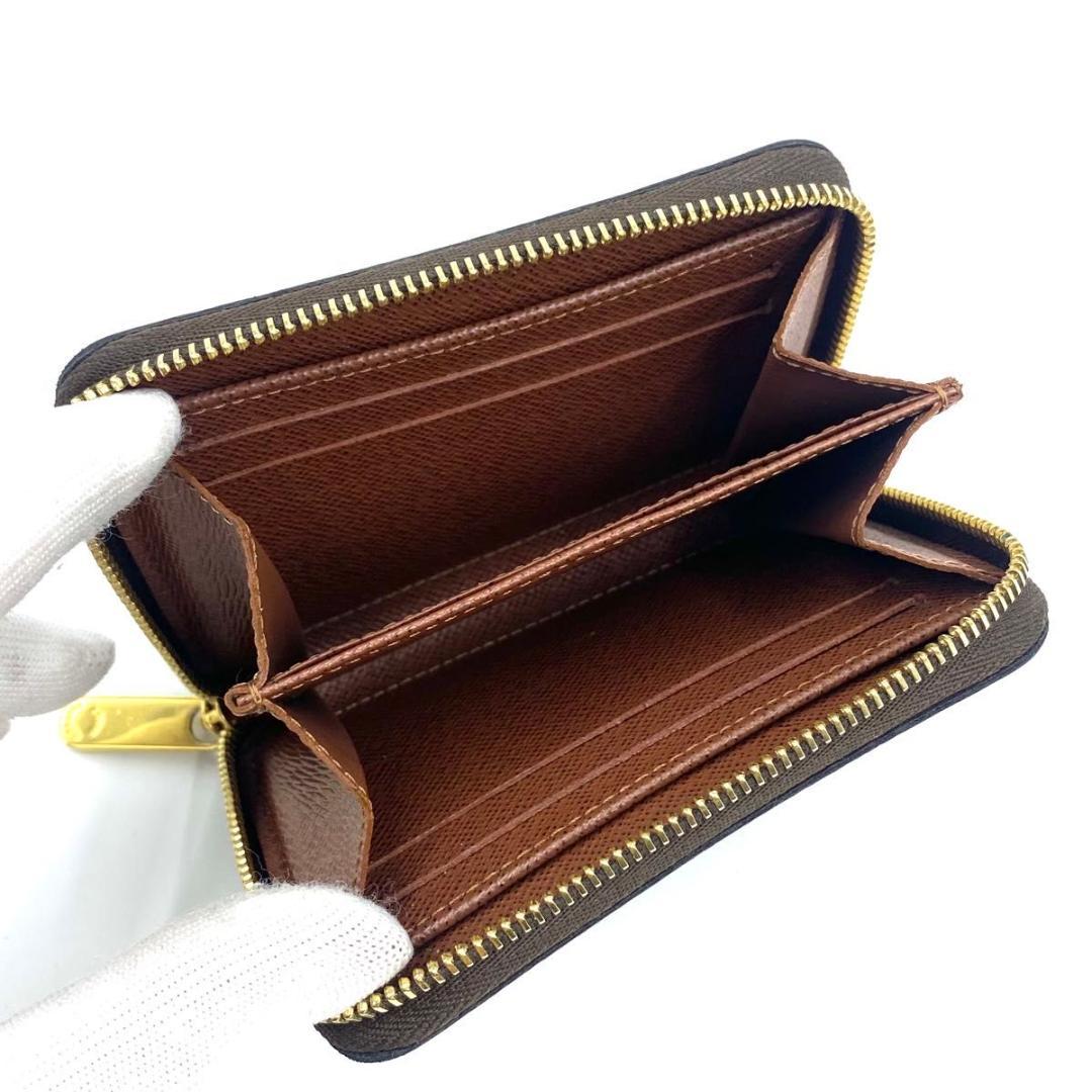 ルイ ヴィトン◎パース モノグラム ラウンドファスナー ブラウン 小銭入れ