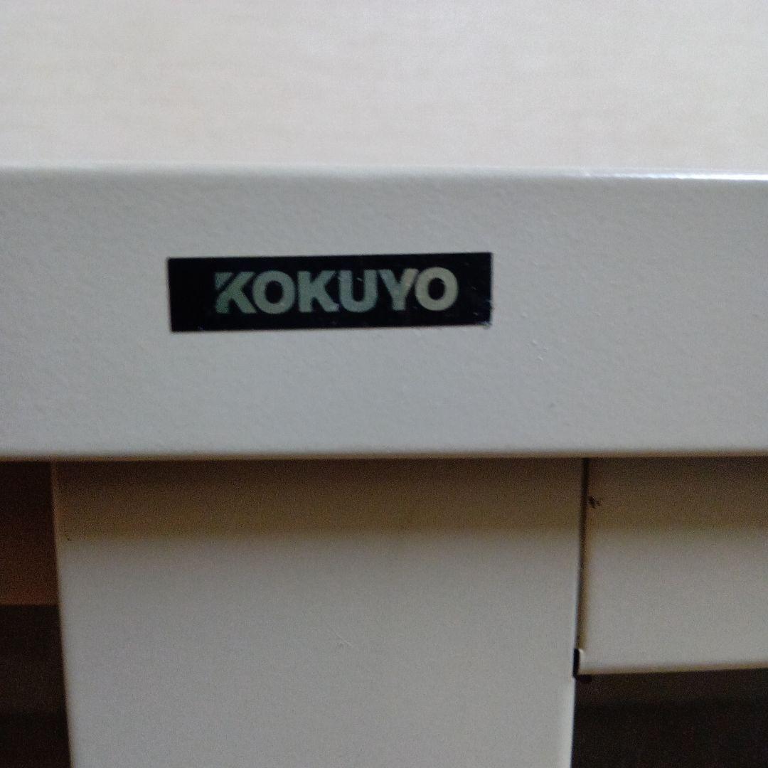 コクヨ　キャビネットスライド式扉 グレー　中古　汚れ有り　88×120×40cm