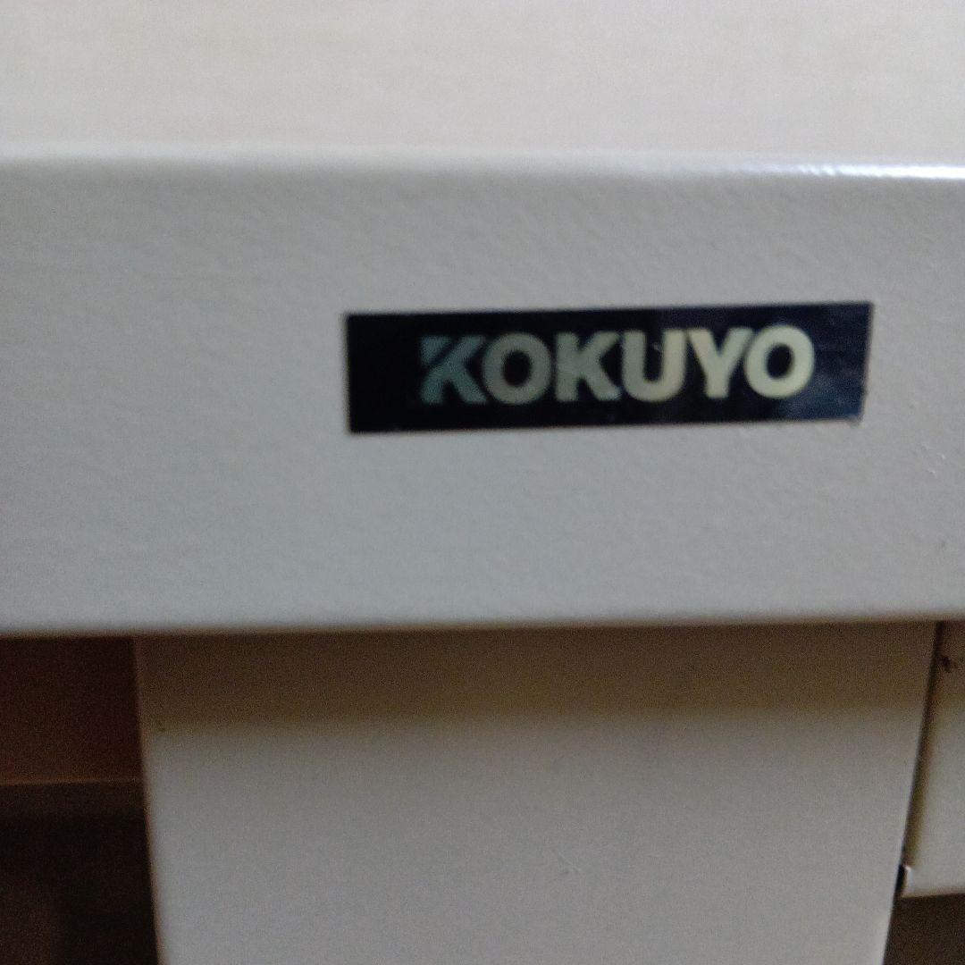 コクヨ　キャビネットスライド式扉 グレー　中古　汚れ有り　88×120×40cm