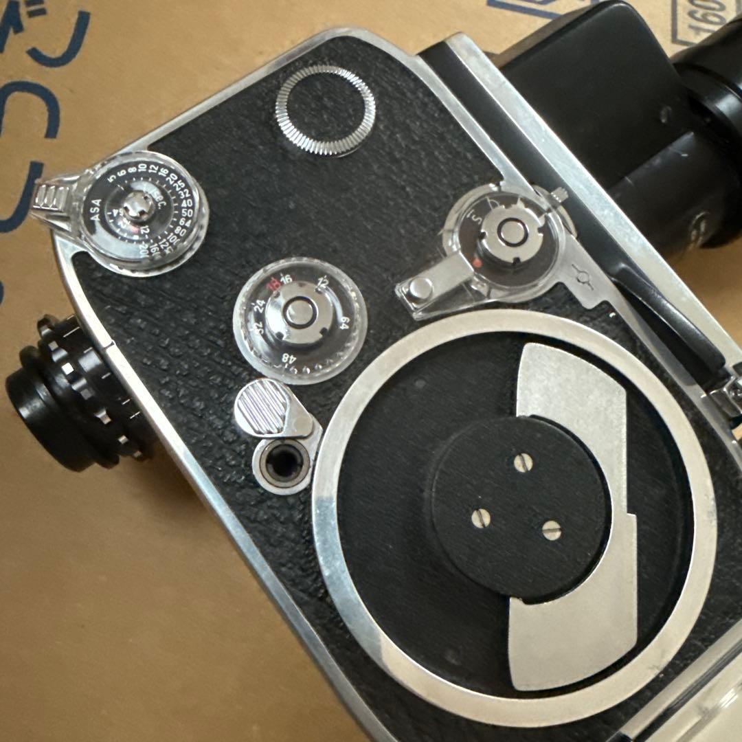 Bolex H16 スイス製ボレックスP1 8ミリメートルフィルムカメラ