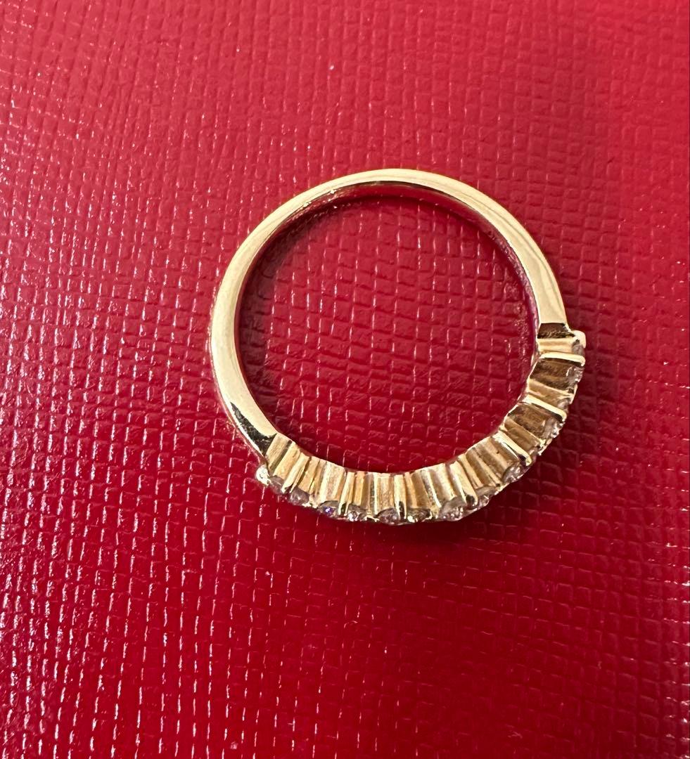 FLAGS フラッグス Bonheur05 K18PGダイヤ 0.5ctリング