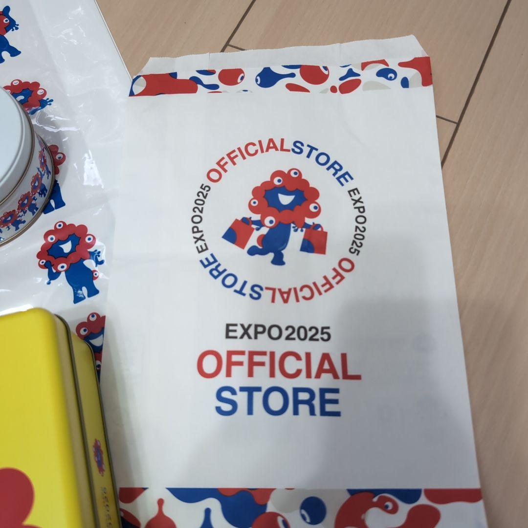 まとめ売り　EXPO2025 万博　ミャクミャク　空き缶　ショップ袋　計6点