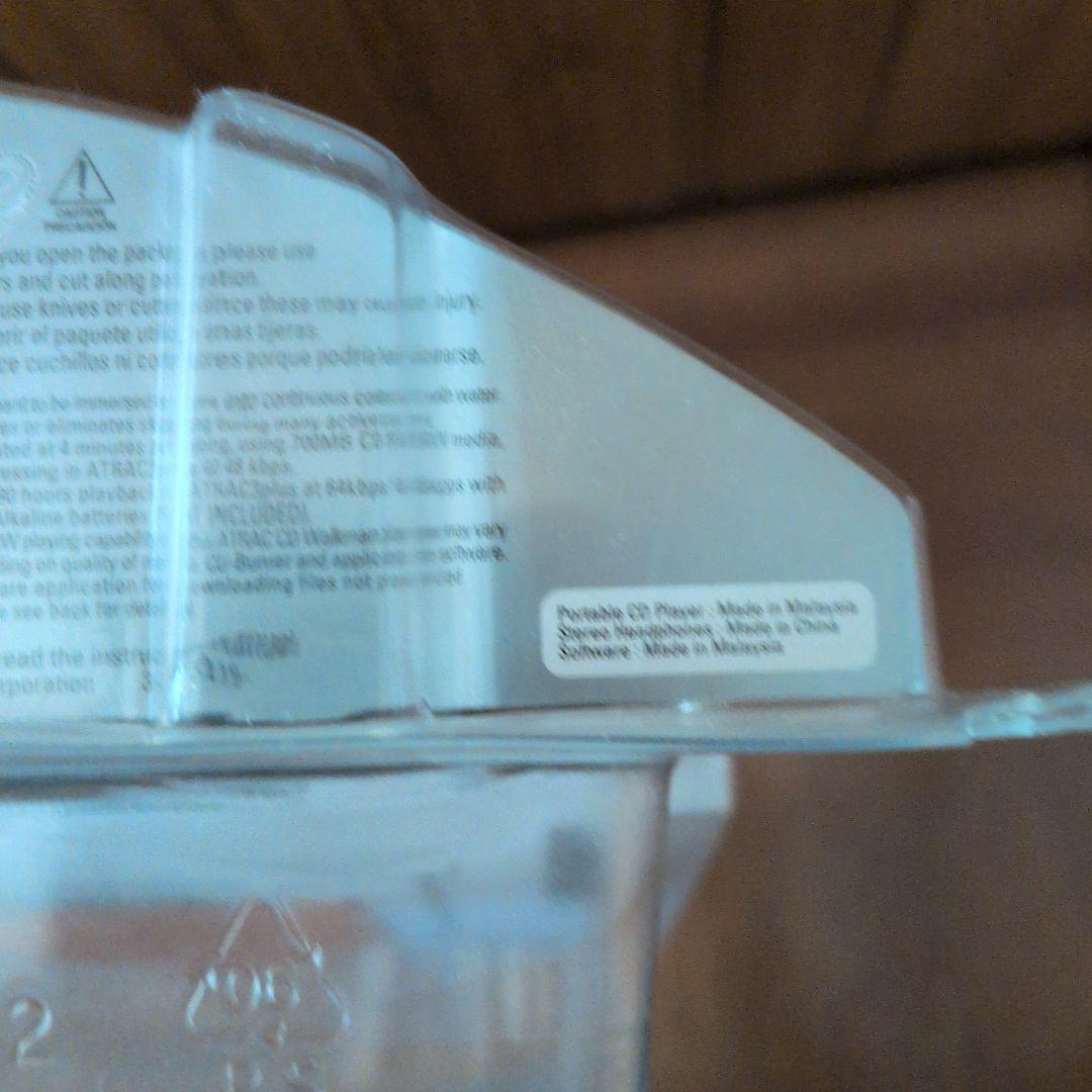 未使用品 Walkman Portable CD Player Sony