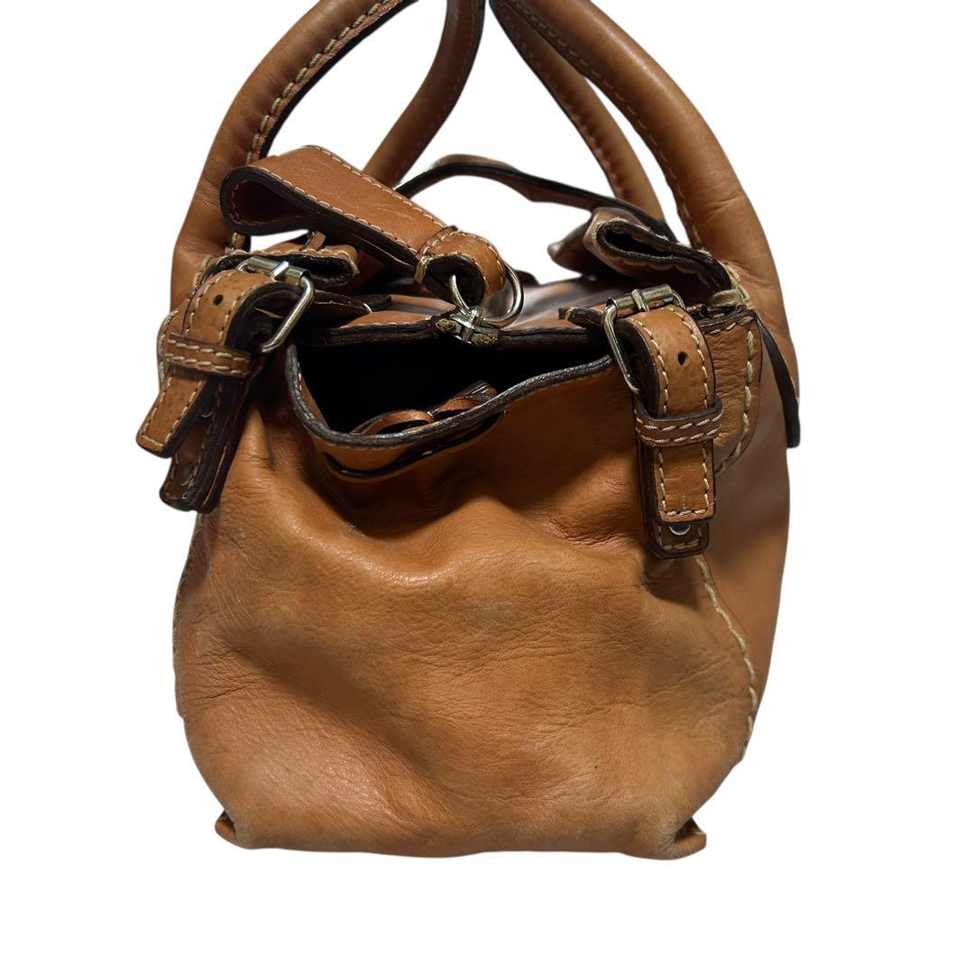 GOODY JAPAN専用　Chloe ハンドバッグ　レザー　ブラウン