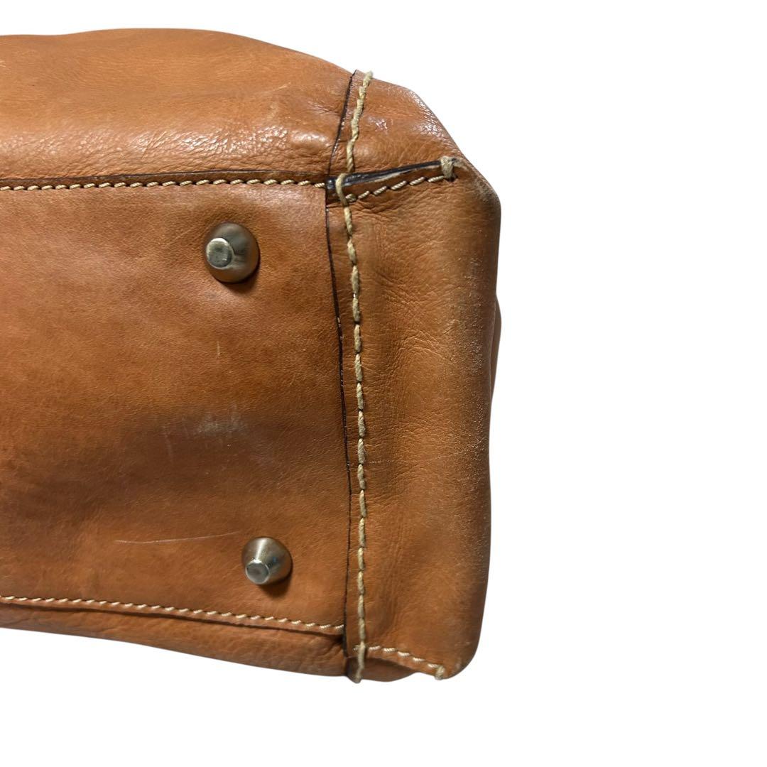 GOODY JAPAN専用　Chloe ハンドバッグ　レザー　ブラウン