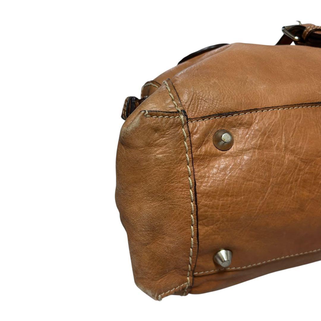 GOODY JAPAN専用　Chloe ハンドバッグ　レザー　ブラウン